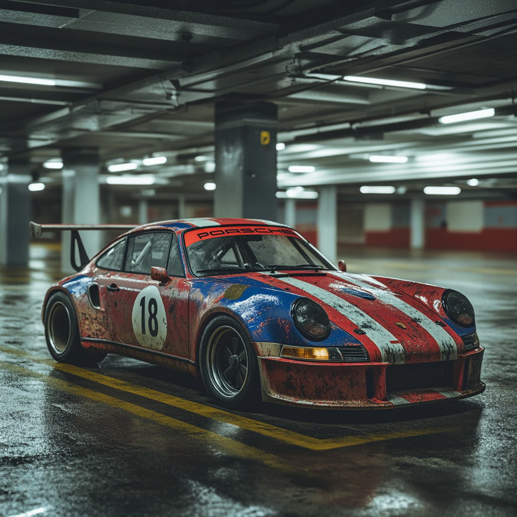 Porsche 911 GT3 RS Dystopian Future