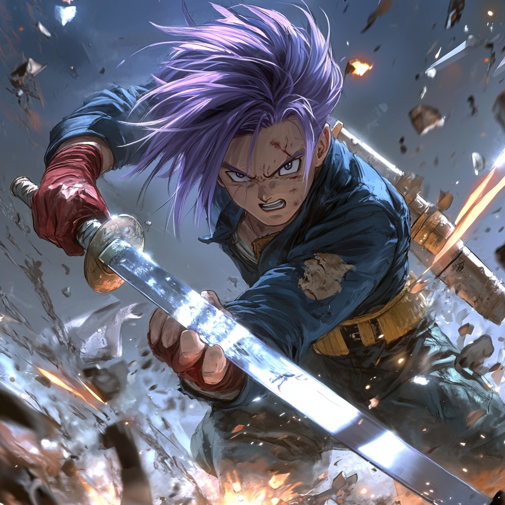 Trunks Dragon Ball Battle Sword