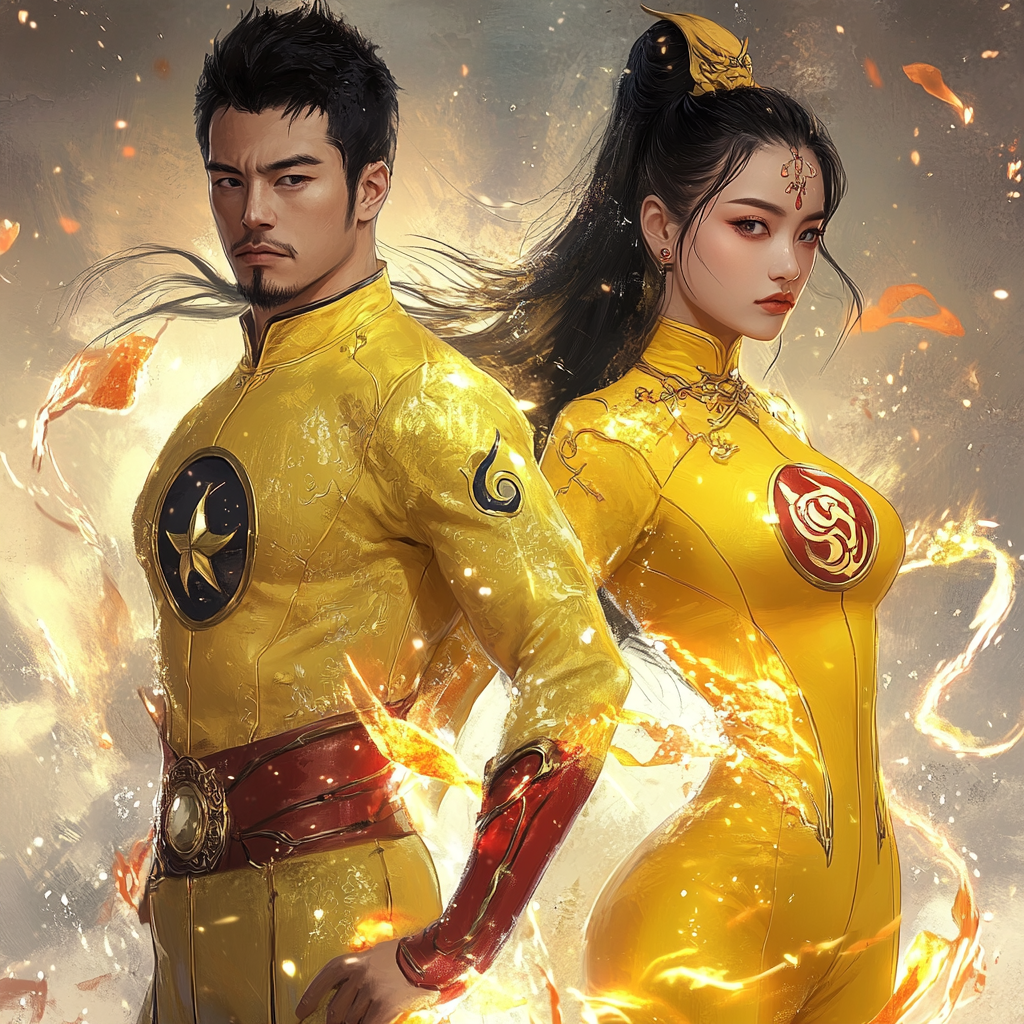 Chinese Marvel Superheroes Yin Yang