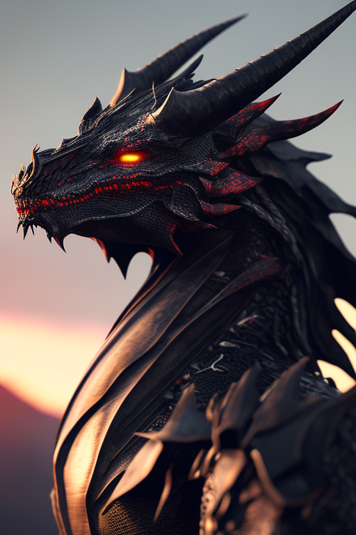 Red Eyes Black Dragon Artwork