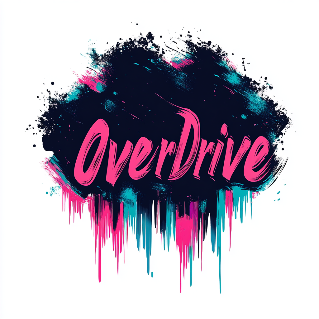 Vibrant OverDrive Rock Band Logo