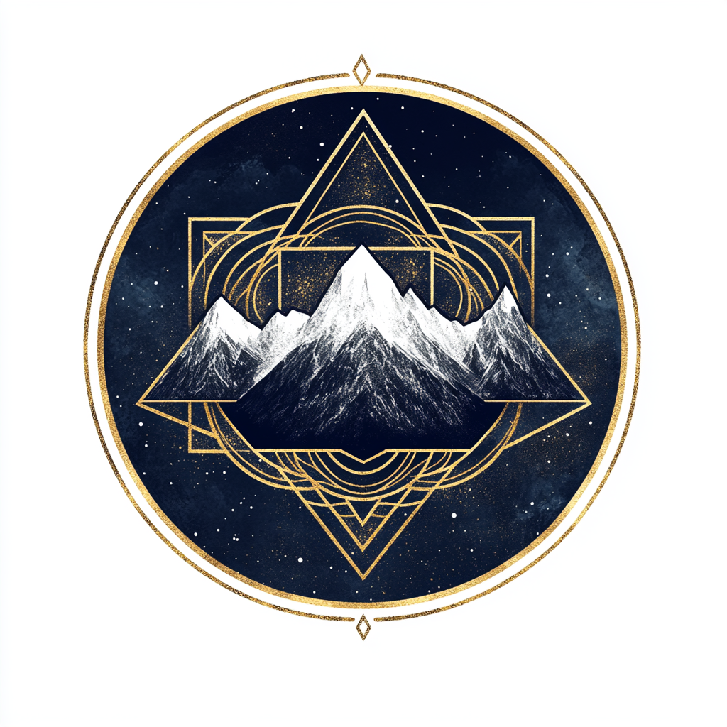 Sacred Mountain Rituals Logo Sri Yantra