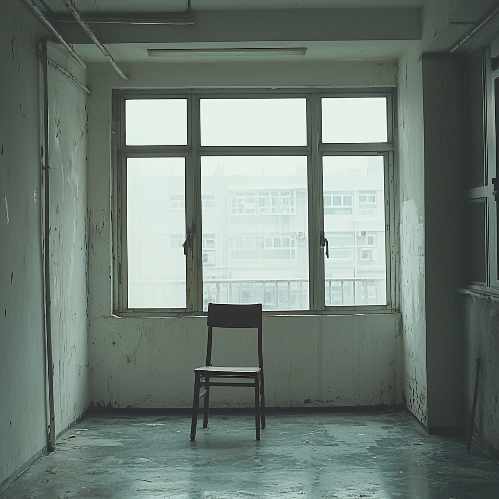 Young worker in Shenzhen room