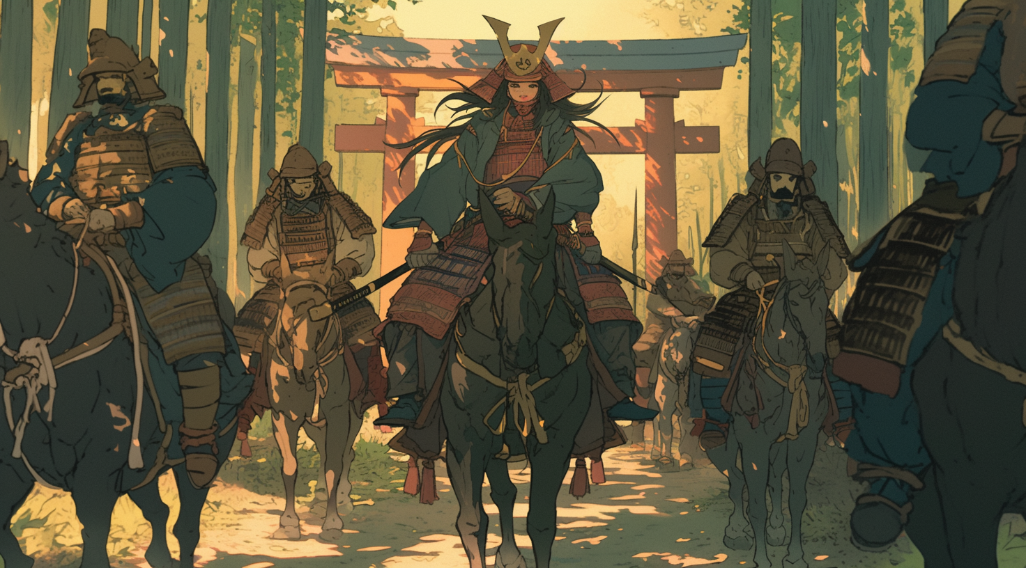 Gorgeous Shinobi Female Warrior Image