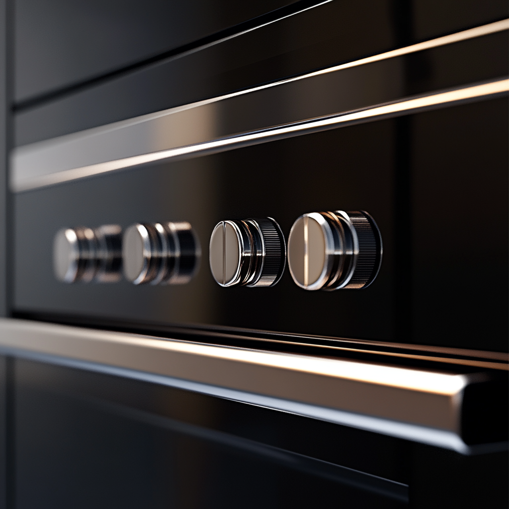 modern wall oven control panel