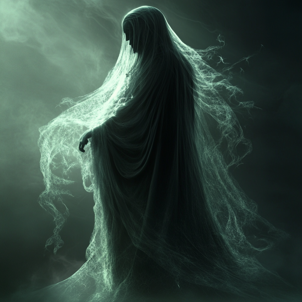 Spectral Woman Wailing Death Fantasy