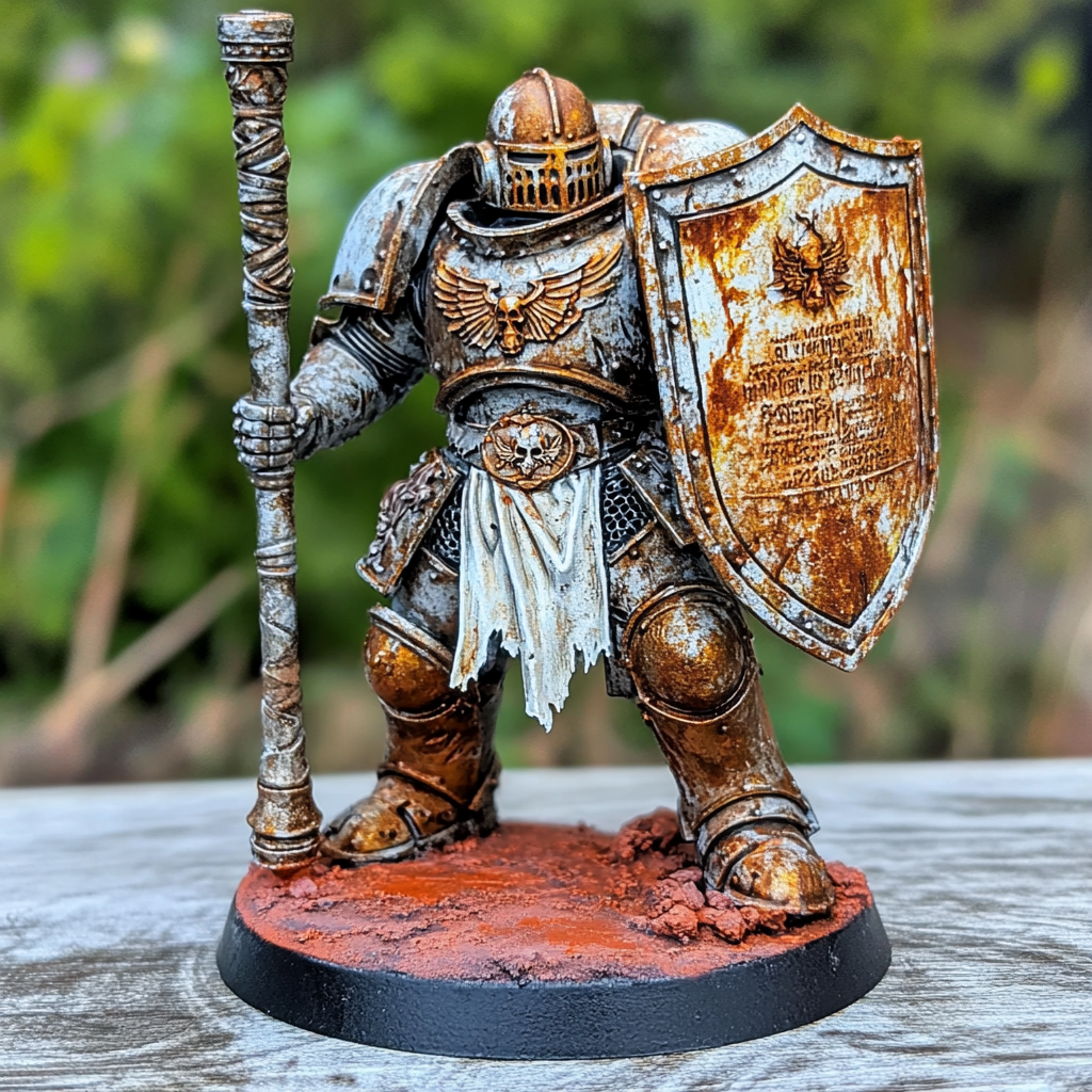 Stormcast Eternal with Rusted Armor