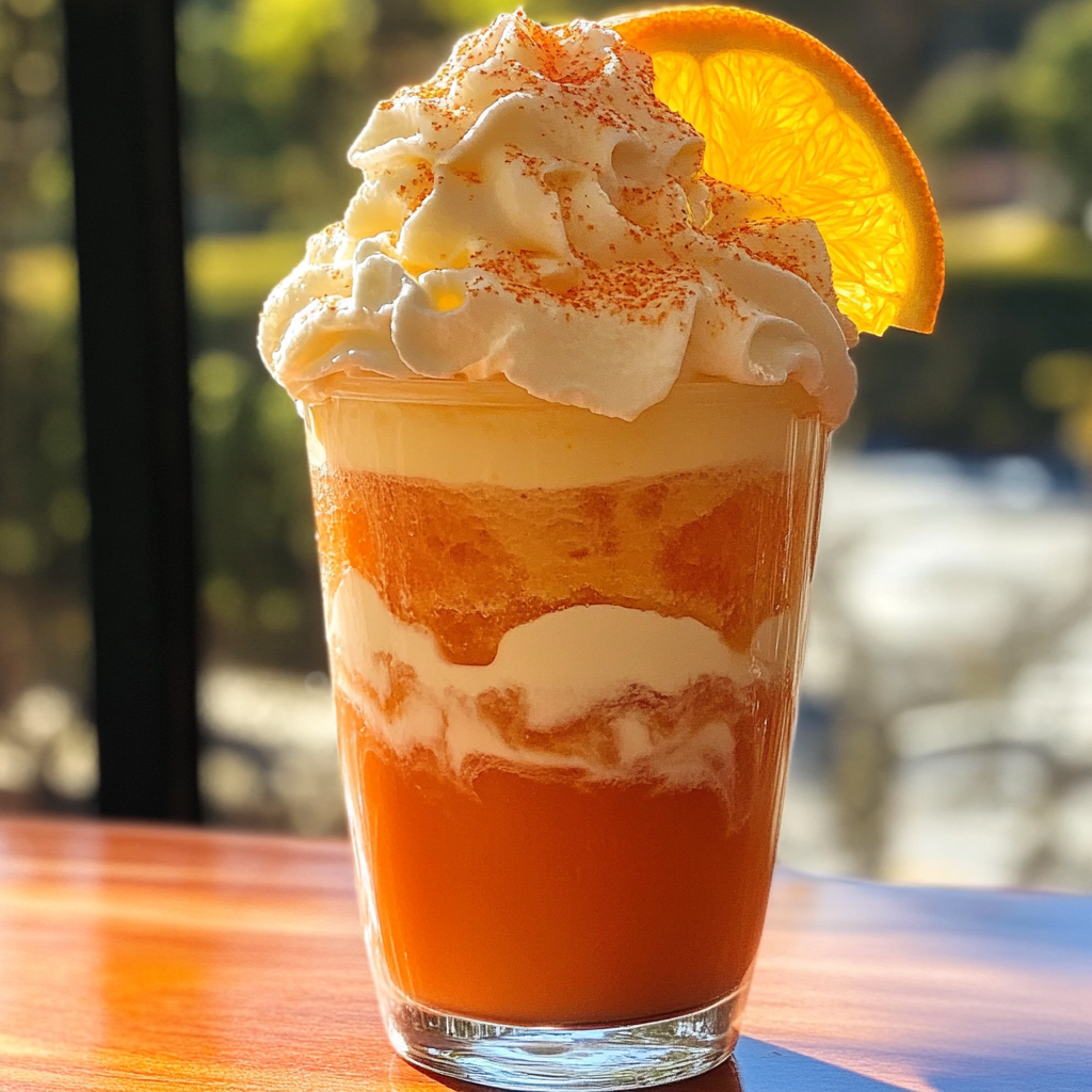 Delicious Sunset Citrus Frappuccino Image