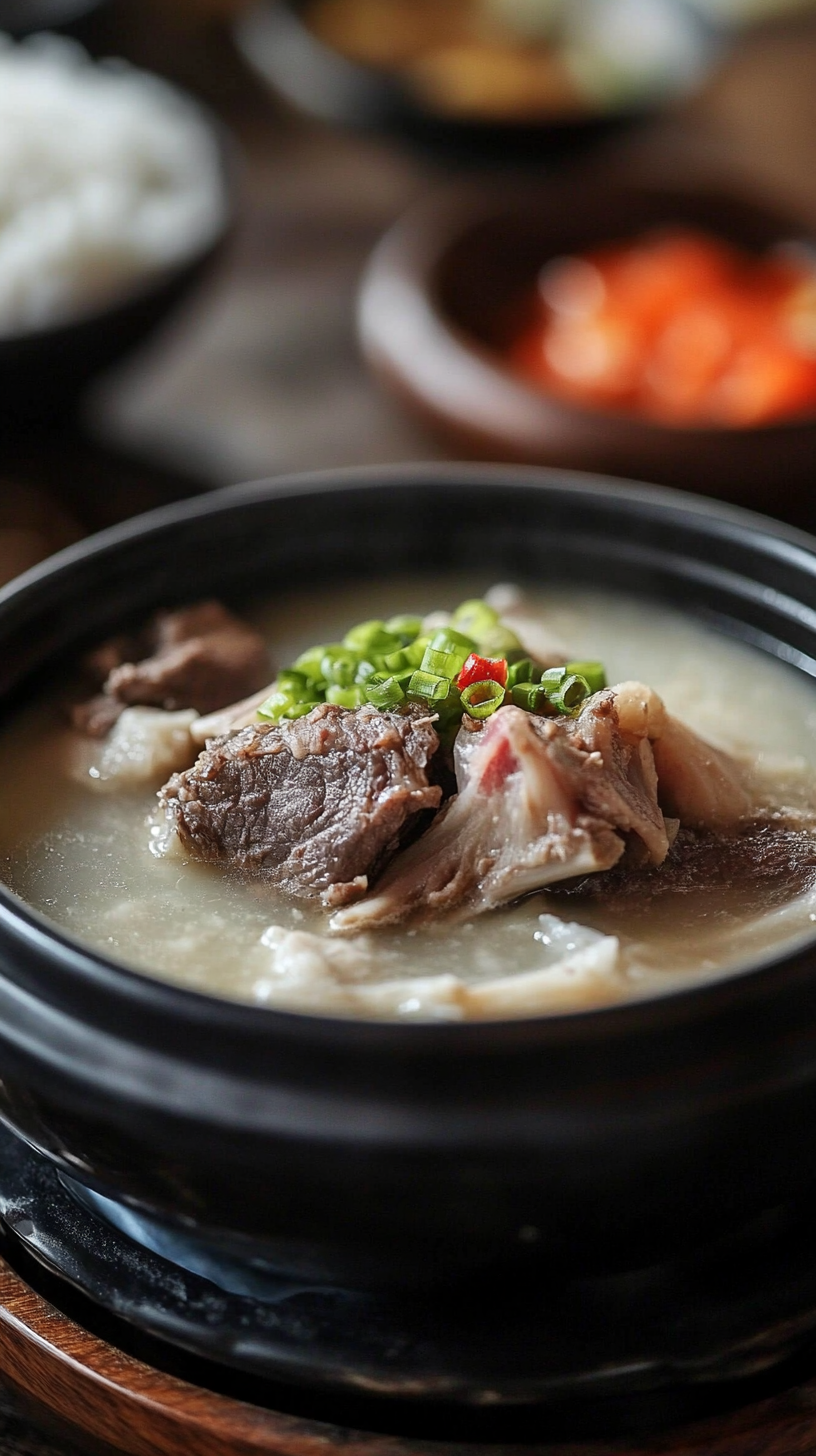 Korean Seolleongtang Soup Bowl