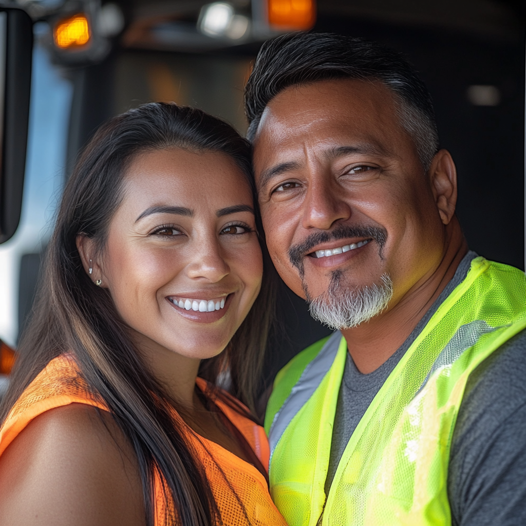 Labor Day Truck Drivers Photo