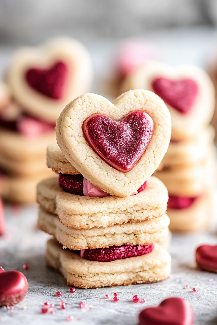 Valentine's Day Cookie Recipes Background