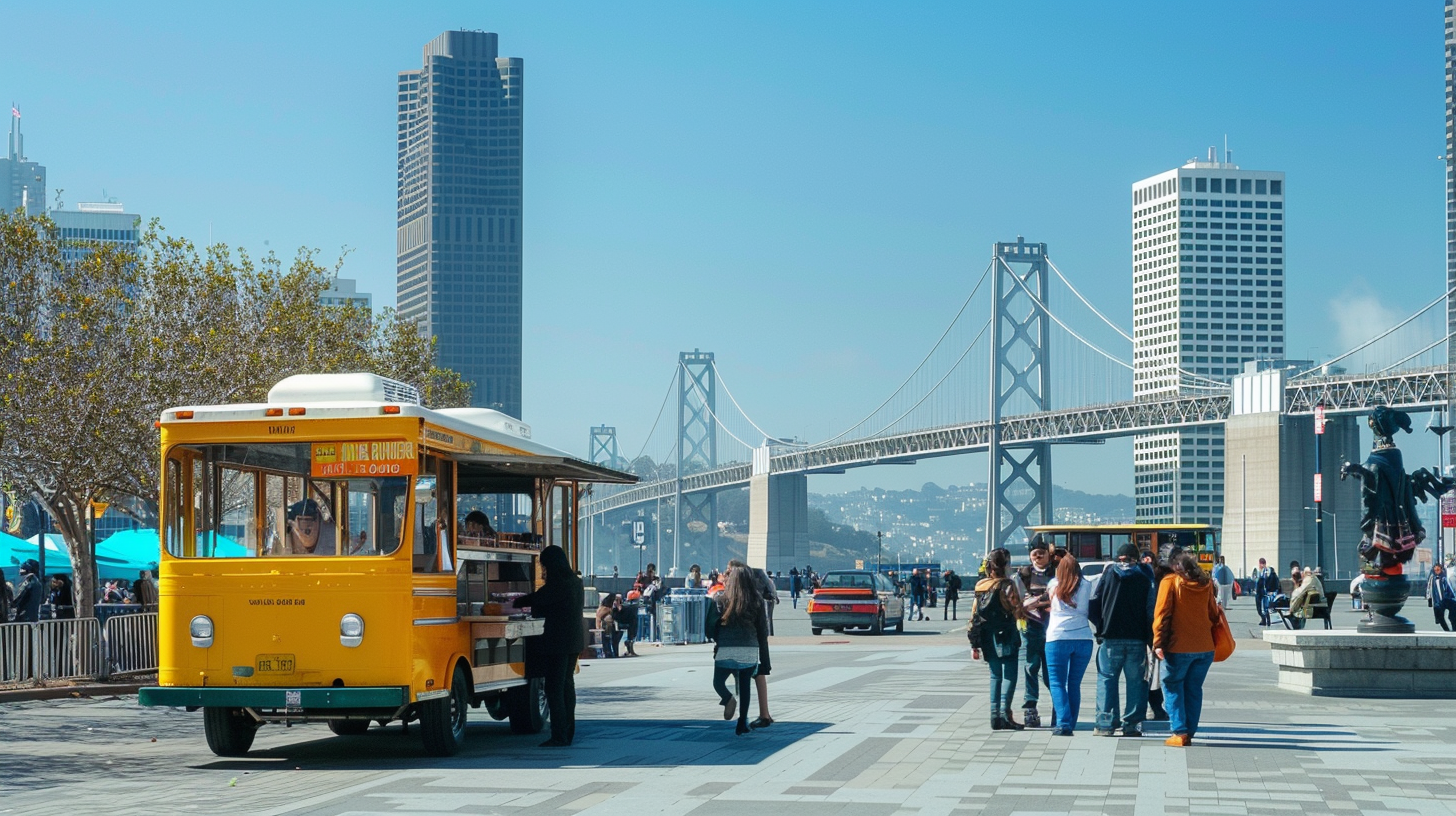 City scene in San Francisco