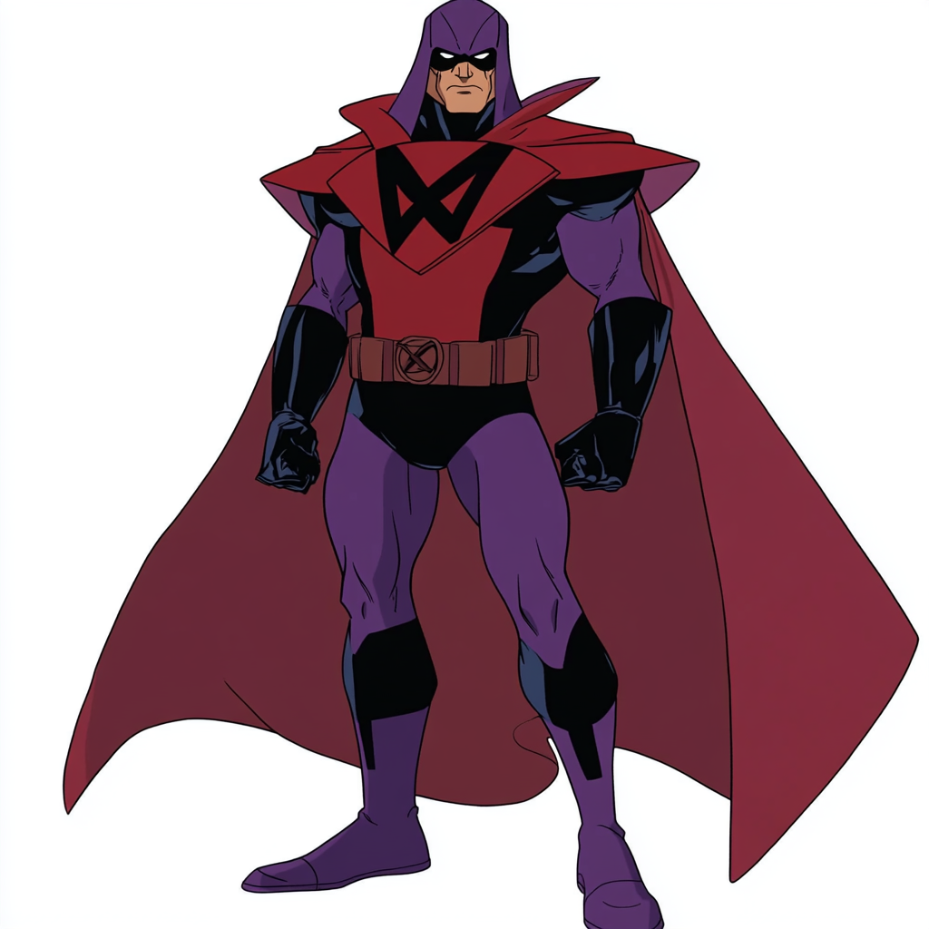 Magneto Animated Series Costume Image