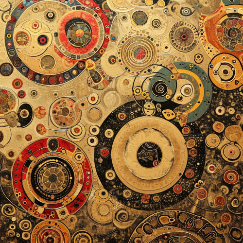 Hyper Detailed Antique Pattern Illustration