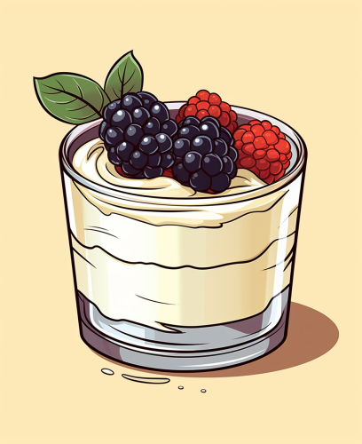 4. Tasty crème brûlée dessert with berries on top 4. Tasty crème brûlée dessert with berries on top