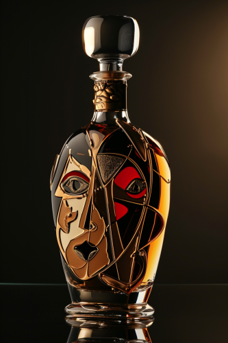 4. Premium brandy by Picasso, meticulously crafted