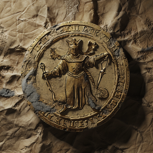 4. Image of medieval lord tinder seal