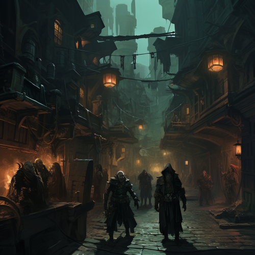 Mysterious shadowrun in 17th century horror