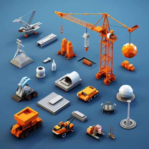 Construction, File Formats, Blueprints, VR, Earth Icons