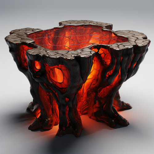 Lava Flow Center Table