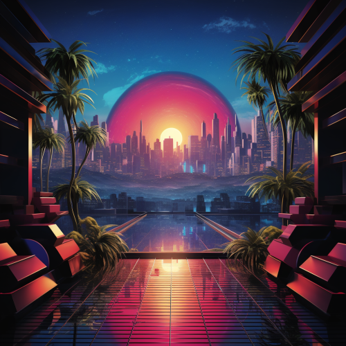 3D Vinyl Album Cover - Italo Disco Songs 3D Vinyl Album Cover - Italo Disco Songs