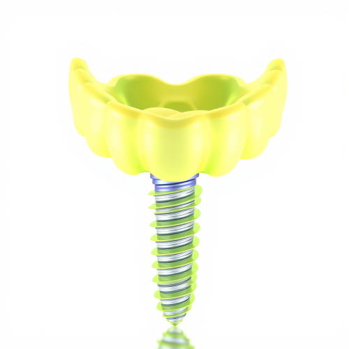 A 3D model of dental implant