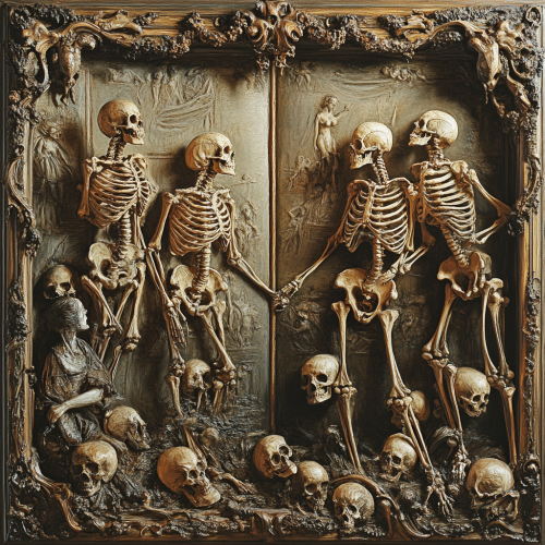 A Baroque Scene of Life and Death split