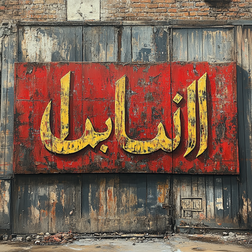 A Beautiful Solar Punk Islamic Wall Art