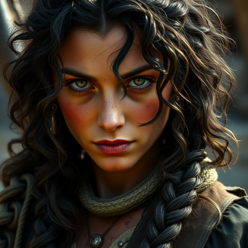 A Brave Female Pirate in the Medieval Era