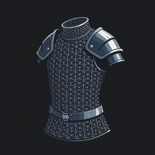 A Chain Mail Armor Shirt