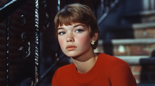 A Concerned Glenda Jackson in 1967 London Dusk