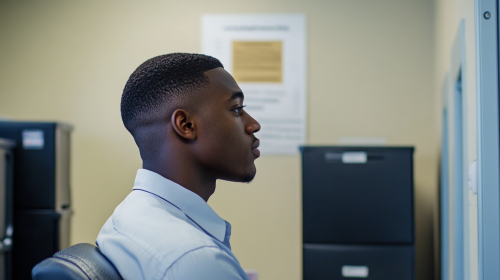 A Customer Service Representative in a Self Storage Office