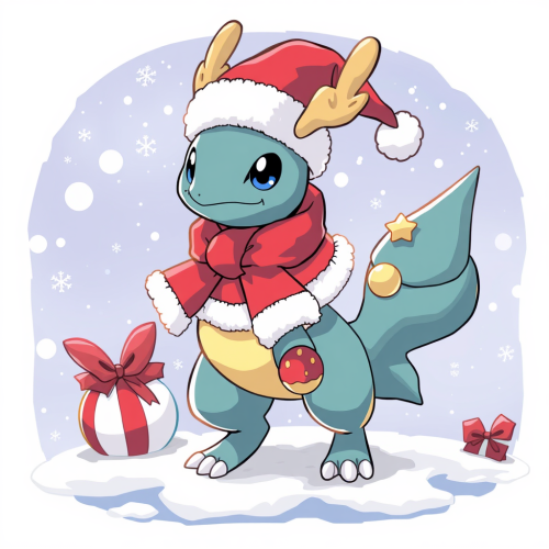 A Festive Gathering of Christmas Pokemon