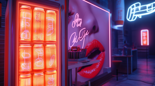 A Fun Gen Z Orange Soda Brand Activation