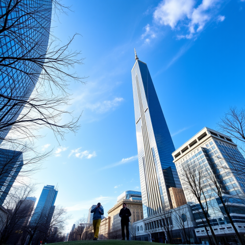A Gigantic Man Standing at 99 Feet