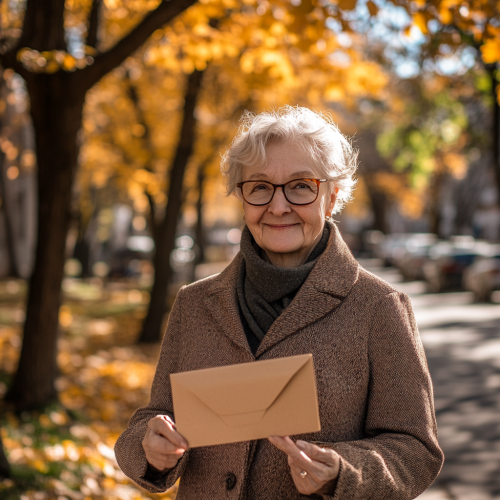 A Happy Canadian Woman