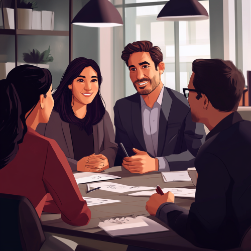 A Harmonious Workplace: Collaborative Discussion Among Colleagues