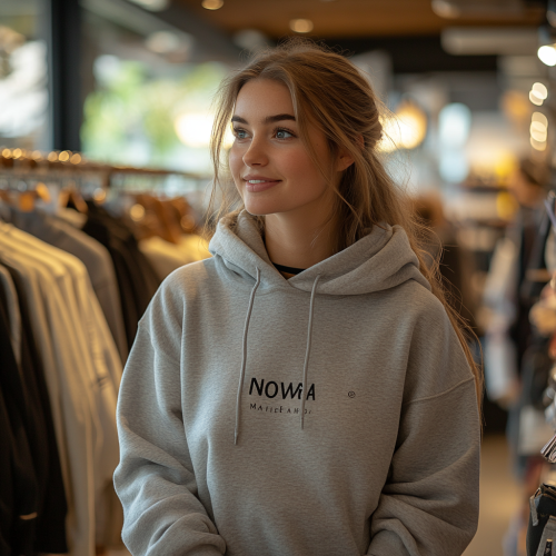 A Helpful Worker in Modern Melbourne Store