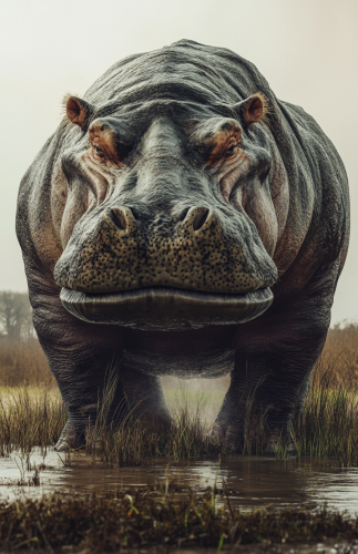 A Huge, Tough Creature in Marshy Land