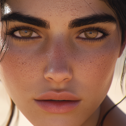 A Hyper-realistic Mediterranean-Persian Face for 3D Model