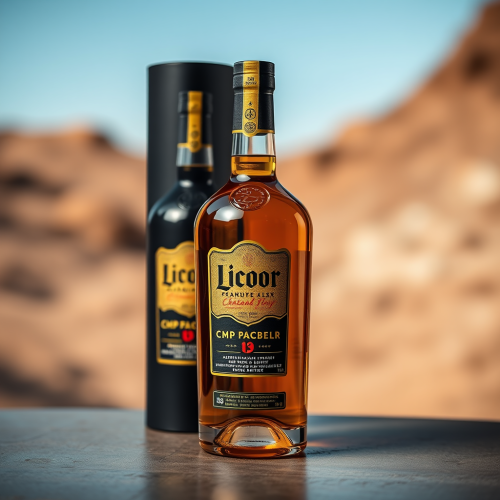 A Level 3 Packaging for Liquor Can