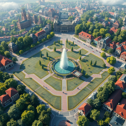 A Lively Battle at the City Center Park