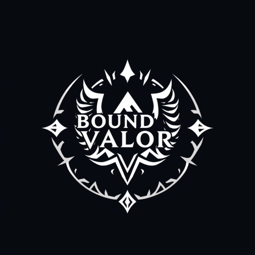 A Logo for 'Bound in Valor'