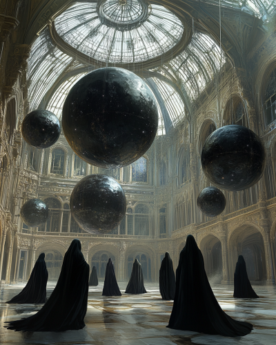 A Magical Orrery in Enormous Fantasy Solarium