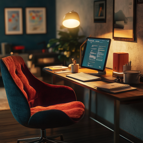 A Magical Work Environment with Creative Personal Touches