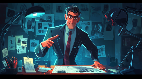 A Meticulous Investigator in a Creepy Room