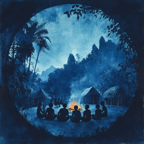 A Mysterious Gathering in an Amazonian Village
