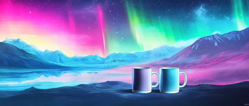 Northern Lights Banner