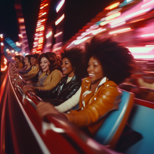 A Night at the 70s Rollercoaster Adventure