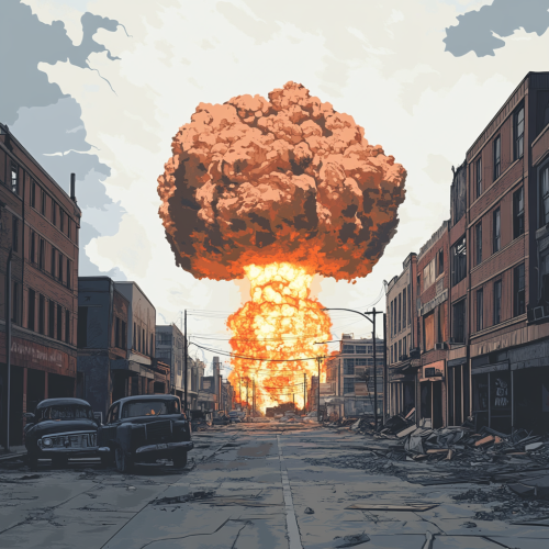 A Nuclear Explosion in American City